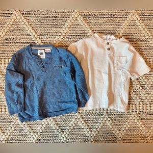Zara Sweater and White Tee Bundle